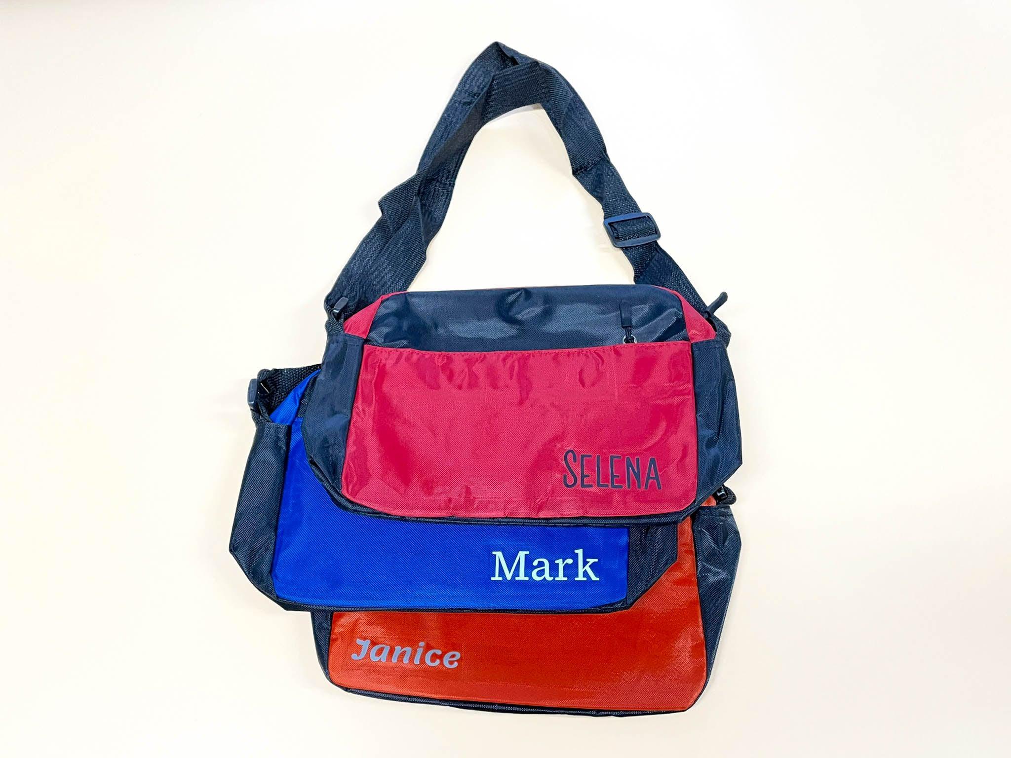 Personalised Gift Messenger Shoulder Bag
